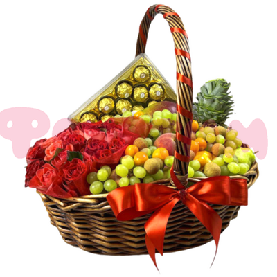 Фруктовая корзина День рождения