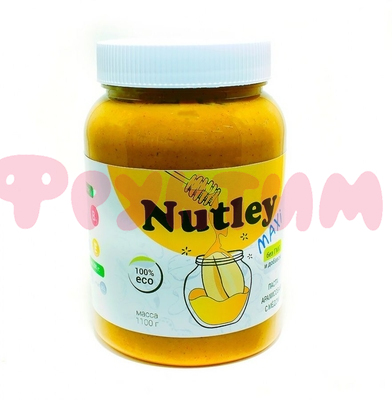Арахисовая паста с мёдом Nutley 1100 г