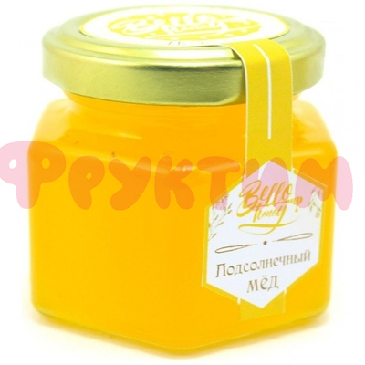 Подсолнечный мёд BelloHoney 100 мл